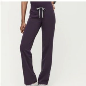 Figs Livingston scrub pants purple shadow